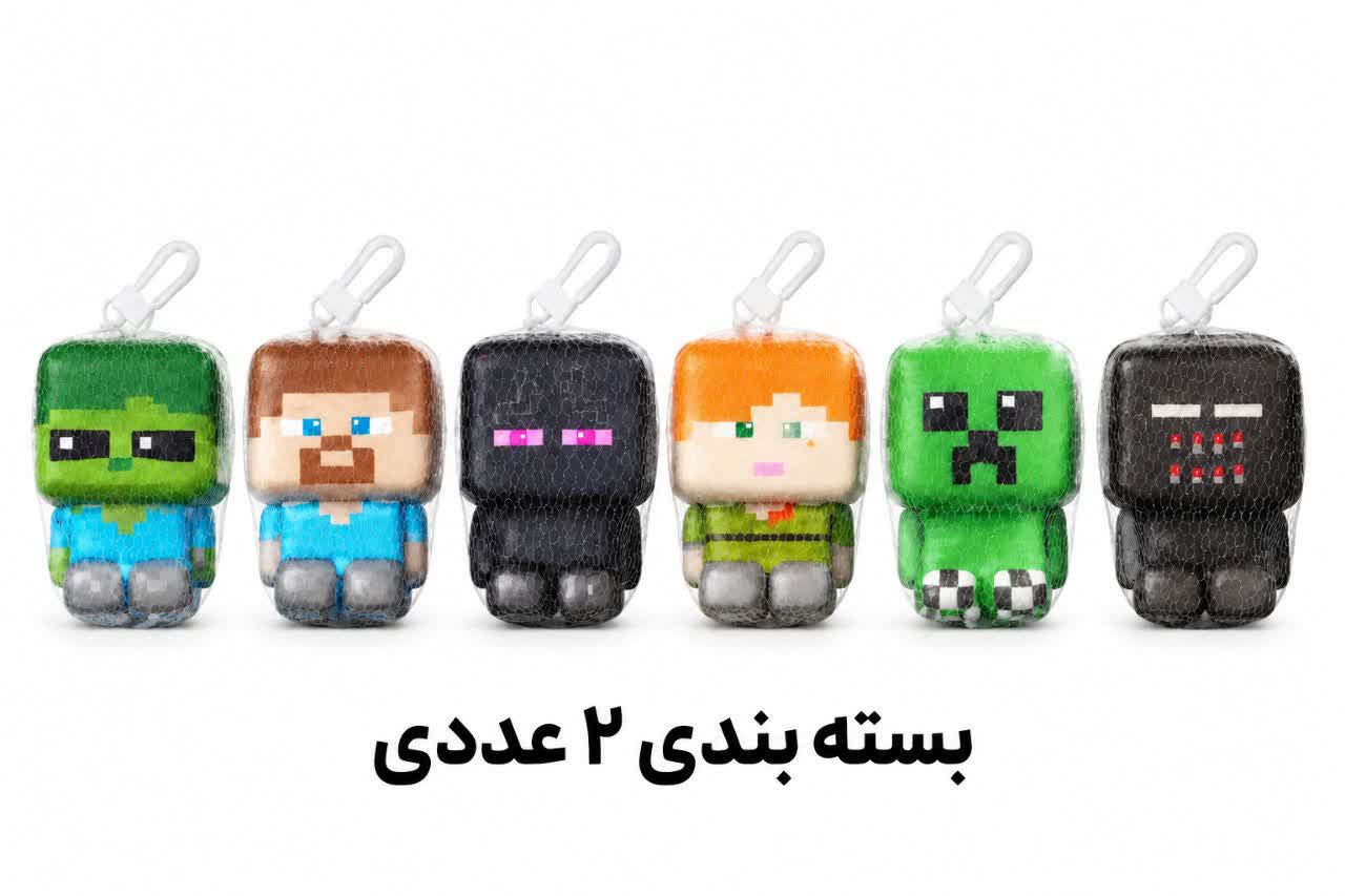 فیجت ضداسترس مدل نرمالو طرح ماینکرافت در بسته 2 عددی